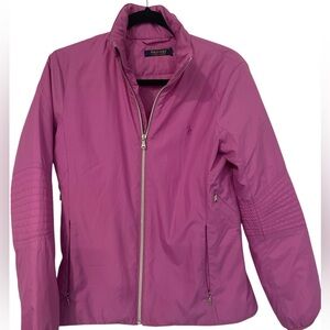 Polo by Ralph Lauren Women's Pink Golf Jacket with logo in size small